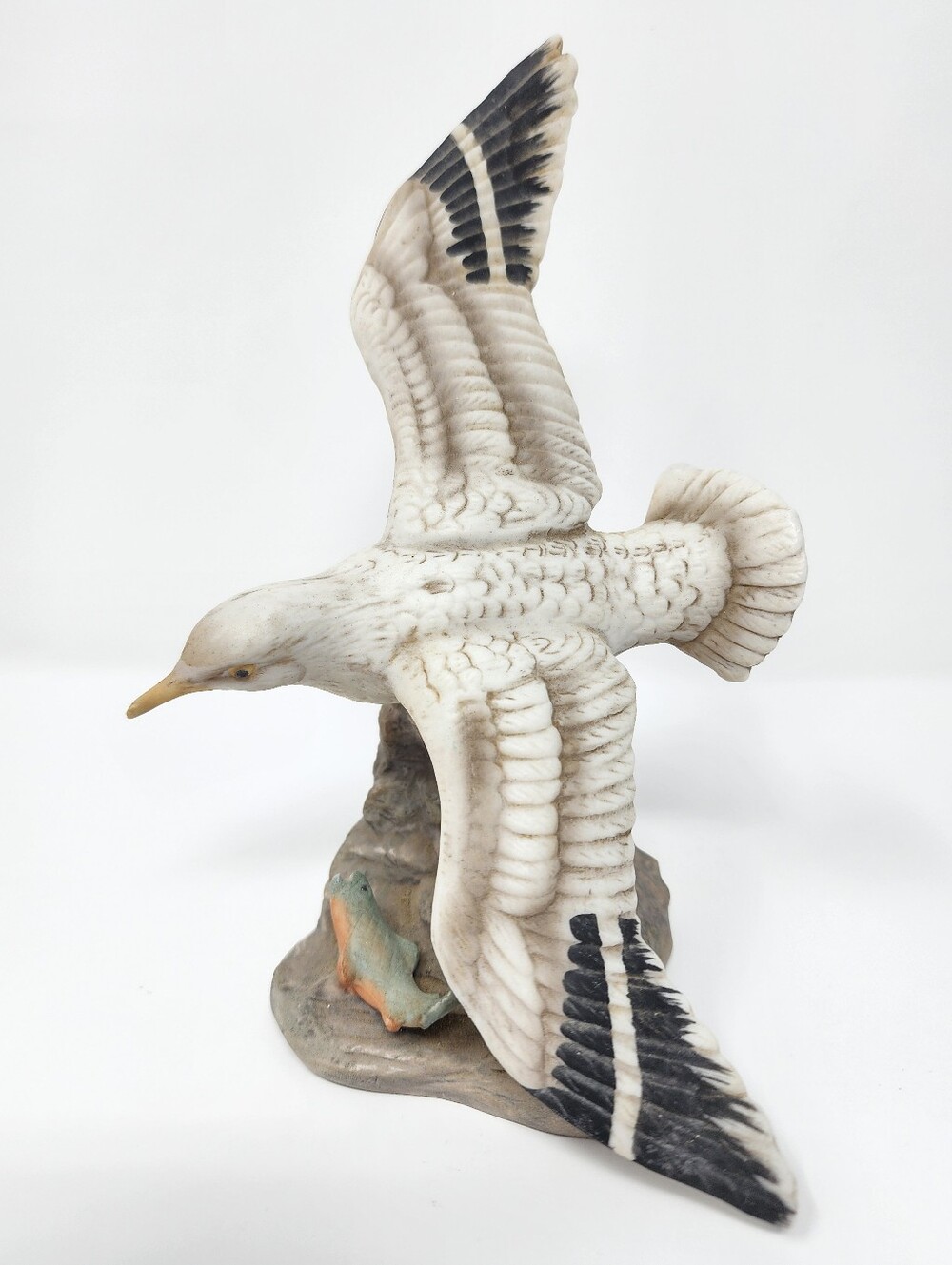 Vintage Lefton Hand-Painted Ceramic Seagull Figurine